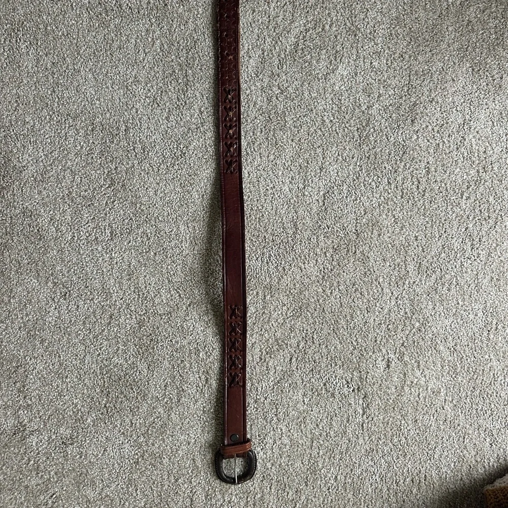 Brown Leather children’s Belt